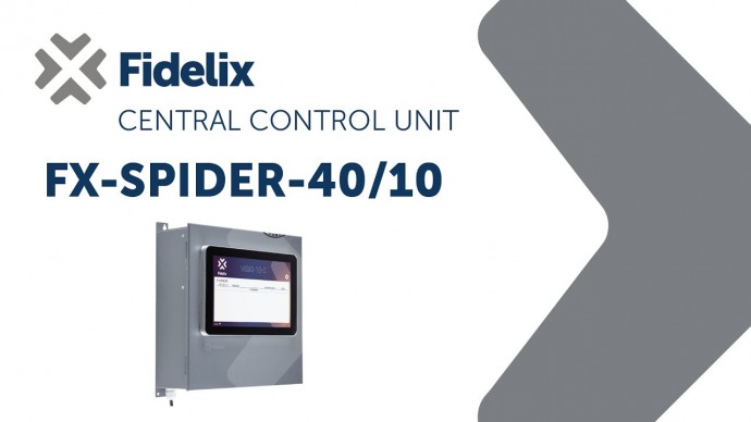 ПЛК: Fidelix FX-SPIDER-40/10 | Freely programmable controller, all in one solution for HVAC applica