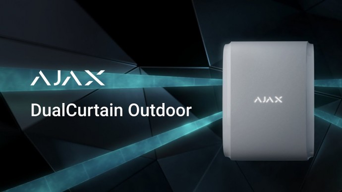 СО: Ajax DualCurtain Outdoor: защита периметра вашего имущества - видео