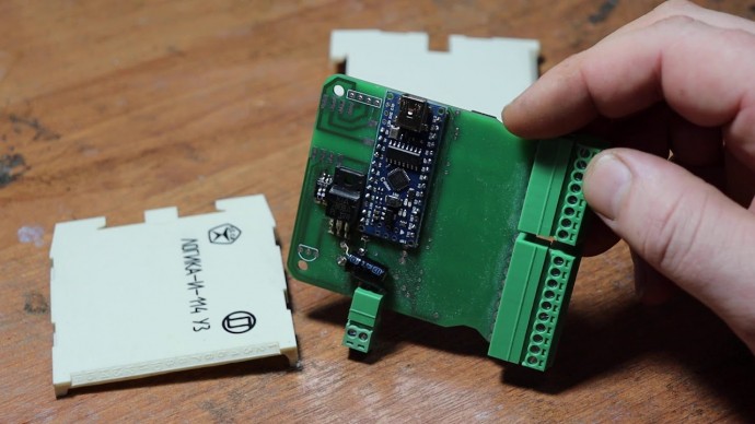 ПЛК: Промышленное решение на Arduino от нашего коллеги, ПРОСТОЙ программируемый логический контролле