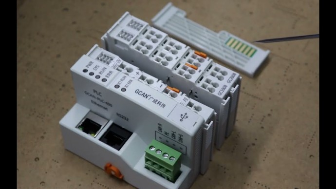ПЛК: ПЛК GCAN - модульный контроллер с широкими коммуникационными возможностями - видео