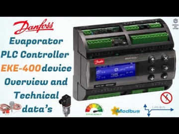 ПЛК: Danfoss Evaporator PLC Controller EKE 400 / Cooling and Defrost - видео