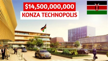 Умный город: Africa's Silicon Savannah | $14.5 BN Konza Smart City in Kenya - видео