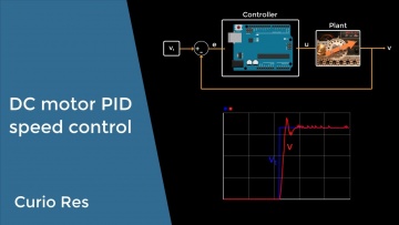 ПЛК: DC motor PID speed control - видео