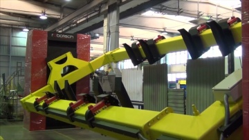 АСУ ТП: Сварочный кантователь Robotech - видео