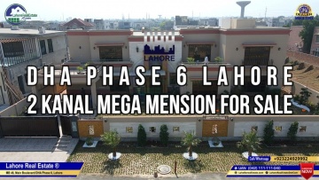 Умный город: Inside a Luxurious 18 Crore Mega Mansion | DHA Phase 6 Lahore | House For Sale by LRE -