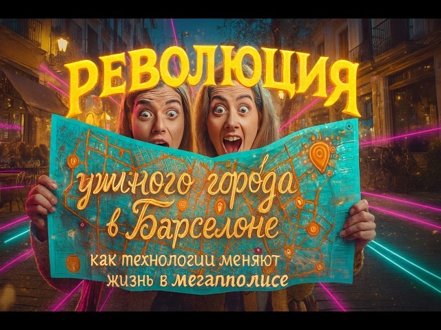 Умный город: Революция умного города в Барселоне: как технологии меняют жизнь в мегаполисе - видео