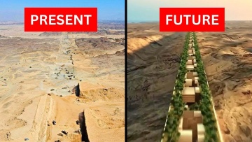 Умный город: The Line: Saudi Arabia's $1 TRILLION Mistake? - видео