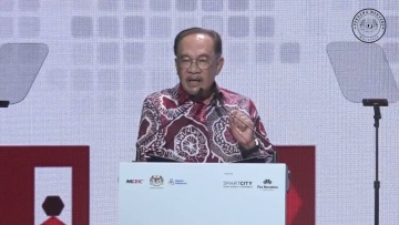 Умный город: Ucapan Anwar Ibrahim ketika merasmikan Smart City Expo Kuala Lumpur. (18.9.25) - видео